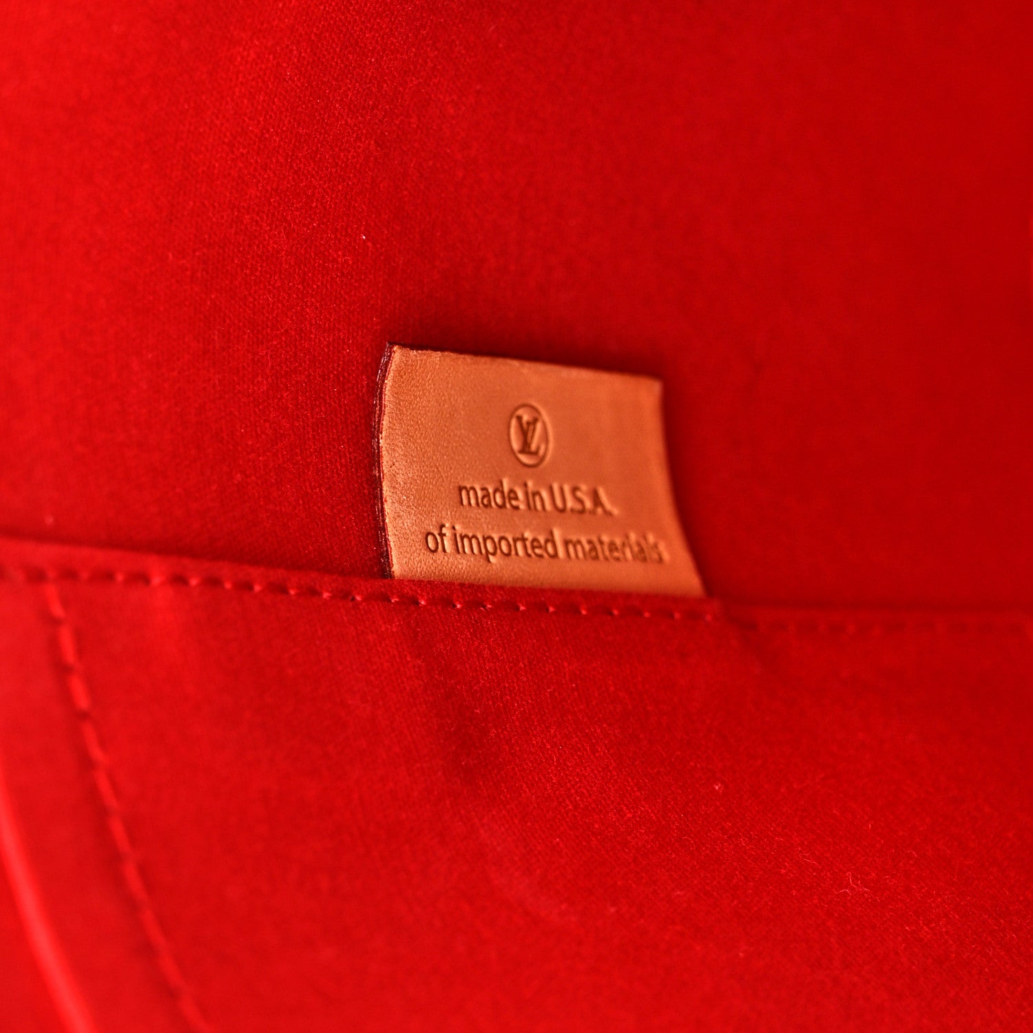 Louis Vuitton Vernis Alma PM Cherry 7 of 13