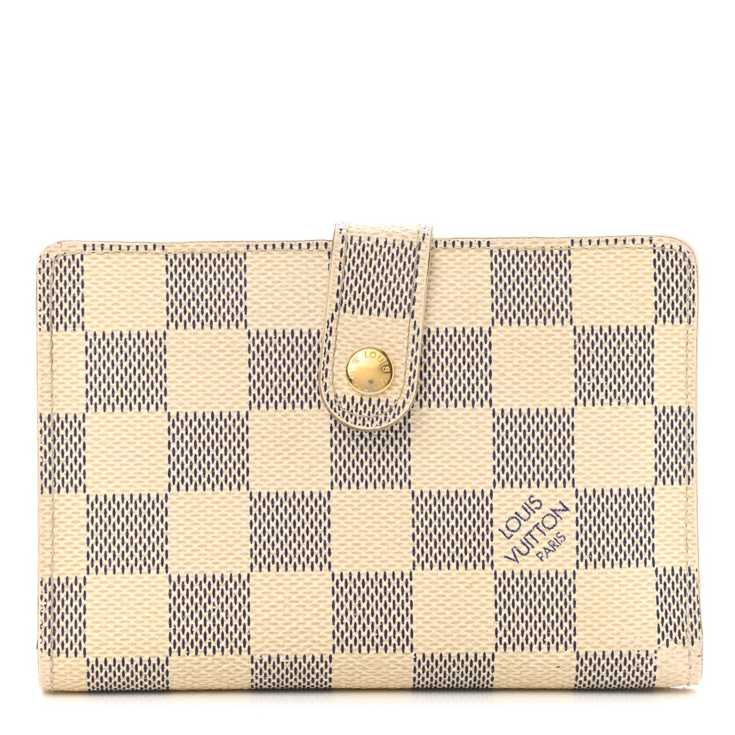 Louis Vuitton Damier Azur French Purse Wallet 1 of 8