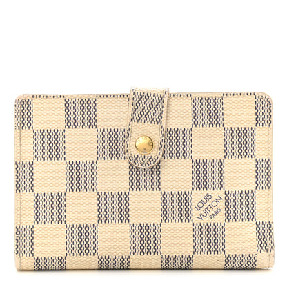 Louis Vuitton Damier Azur French Purse Wallet 1 of 8