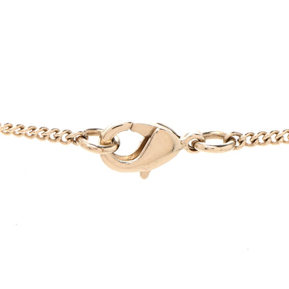 Chanel Baguette Crystal High Society CC Pendant Necklace Gold 5 of 7