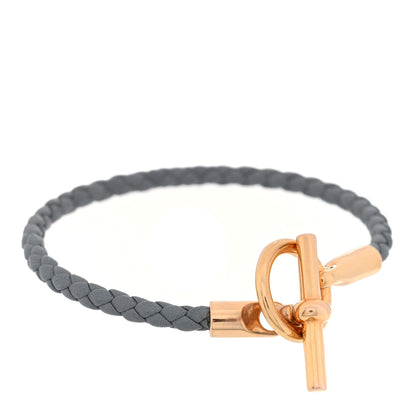 Hermes Swift Glenan Single Tour H Bracelet T1 Bleu Lin 1 of 5