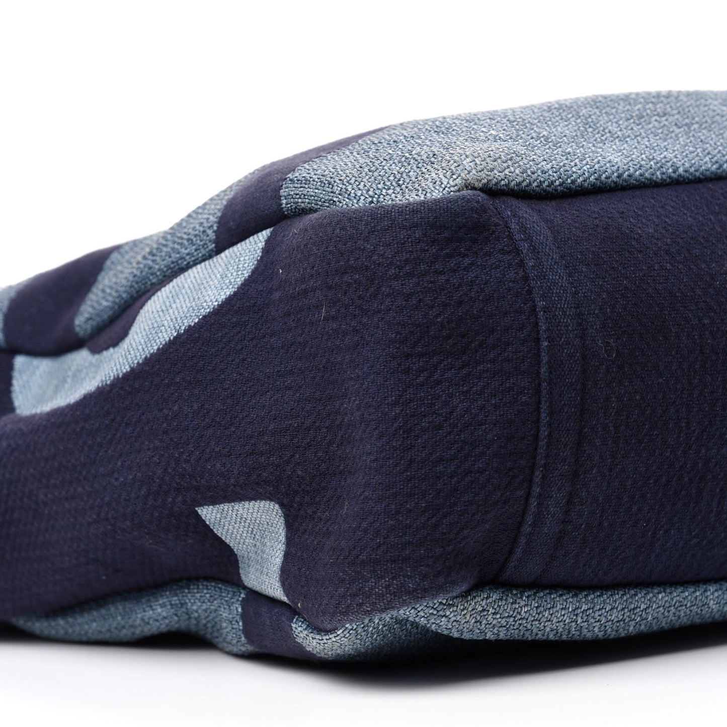 Canvas Large Shopping Tote Dark Blue