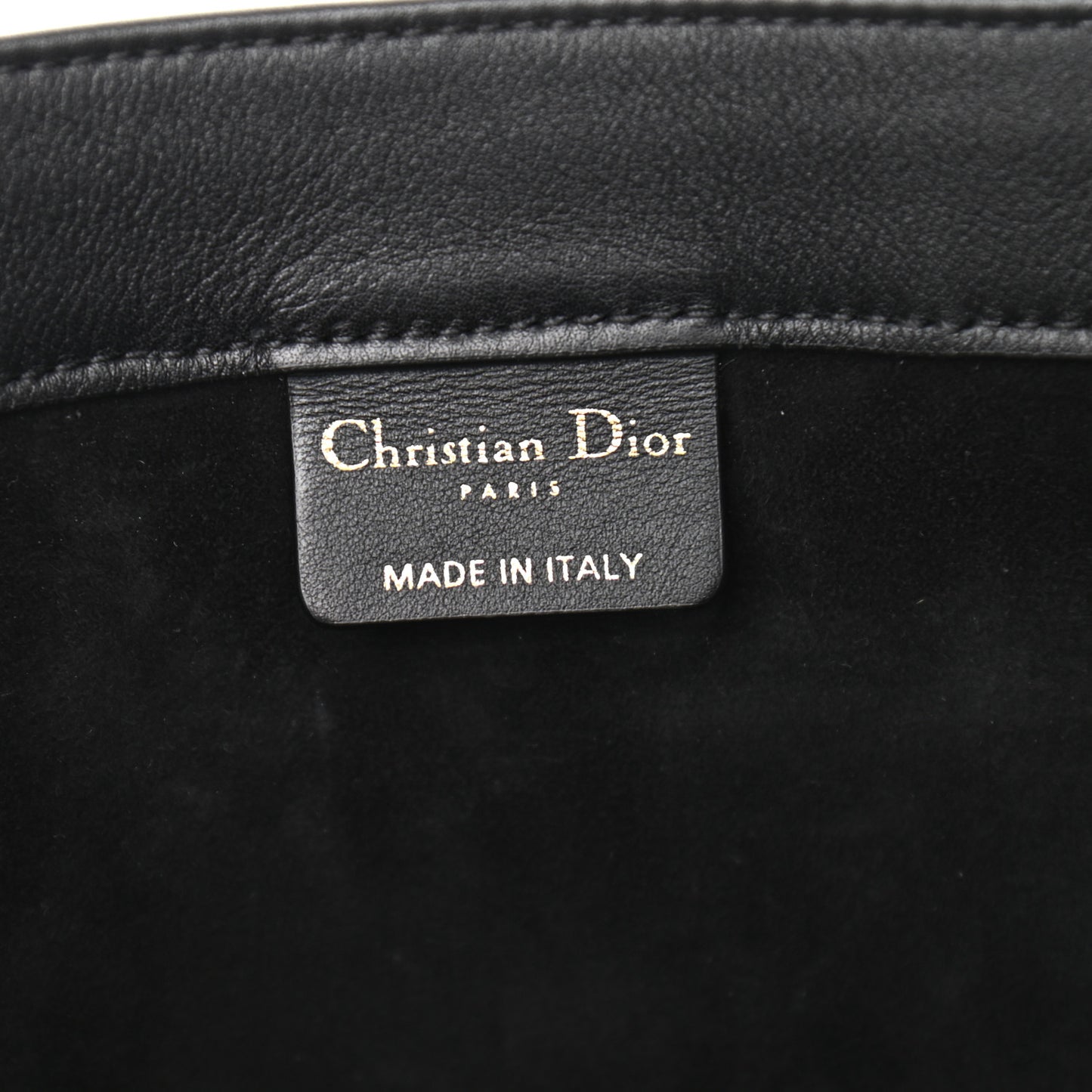 Calfskin Embossed Medium Book Tote Black