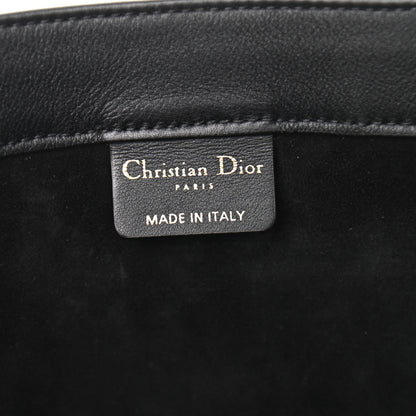 Christian Dior Calfskin Embossed Medium Book Tote Black 6 of 10