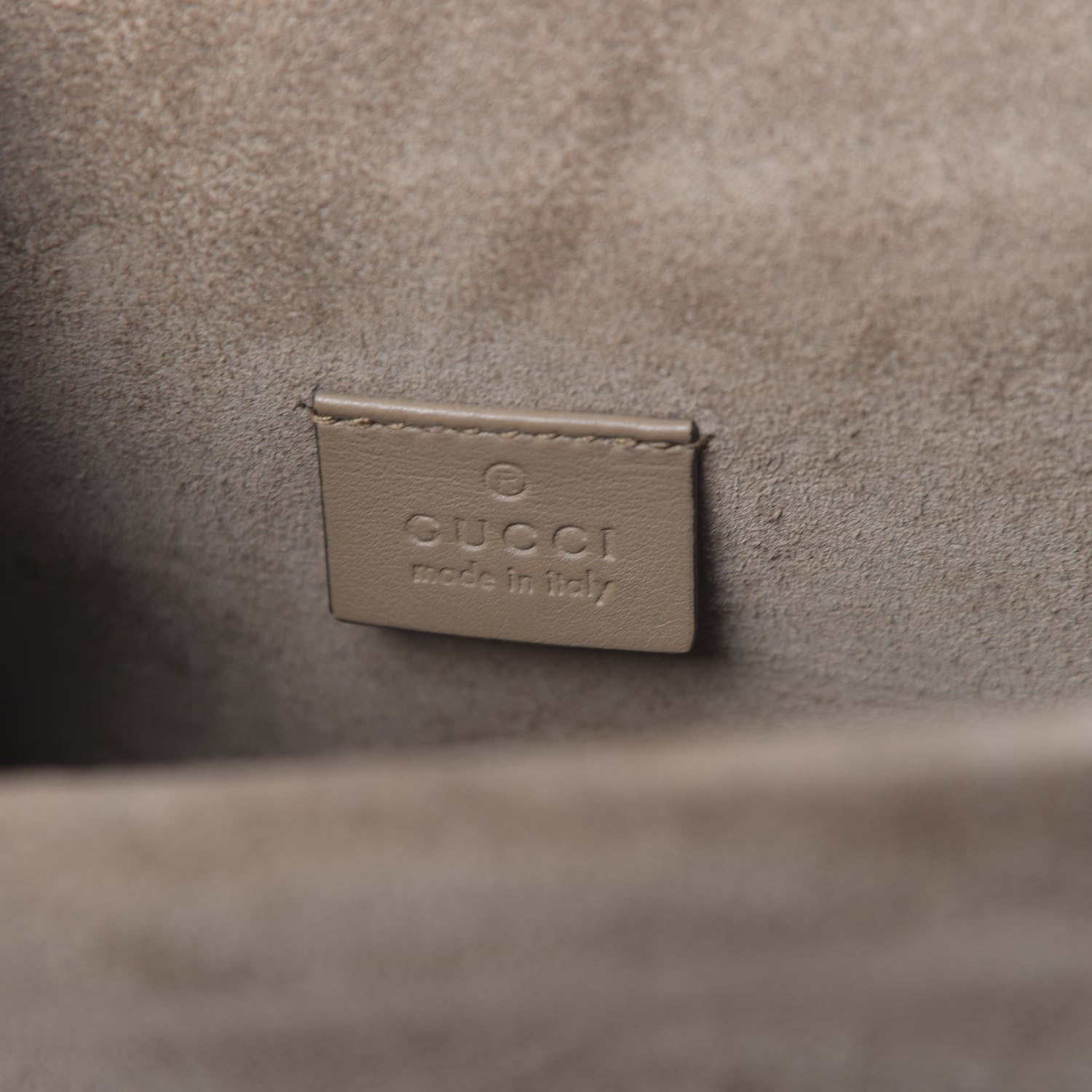 Gucci GG Supreme Monogram Mini Dionysus Shoulder Bag Taupe 6 of 11