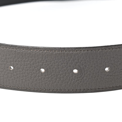Hermes Togo Box 32mm Gamma Belt 95 Black Etain 4 of 9