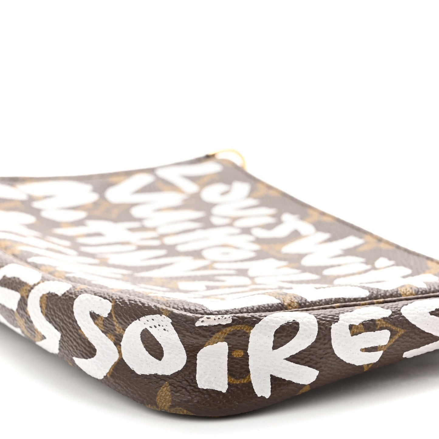 Monogram Graffiti Pochette Accessories Silver