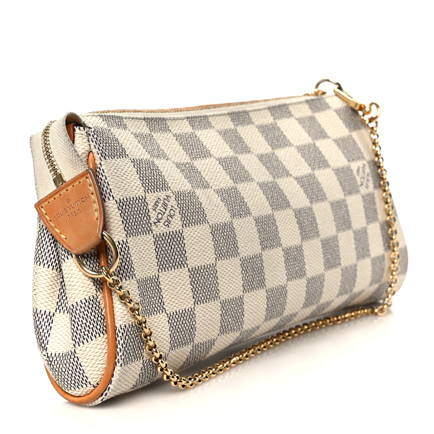 Louis Vuitton Damier Azur Eva Clutch 3 of 11