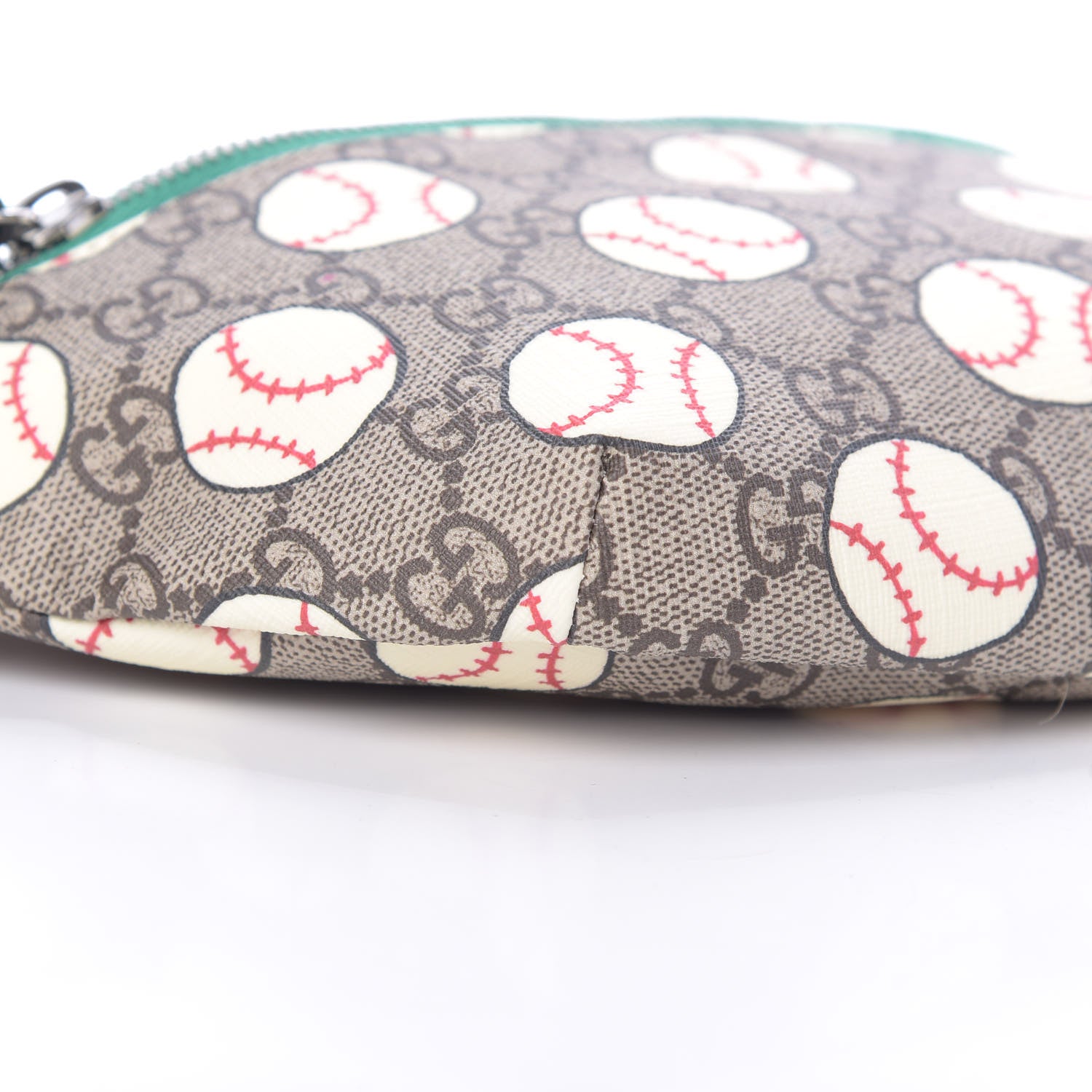 Gucci GG Supreme Monogram Baseballs Web Childrens Belt Bag 9 of 10