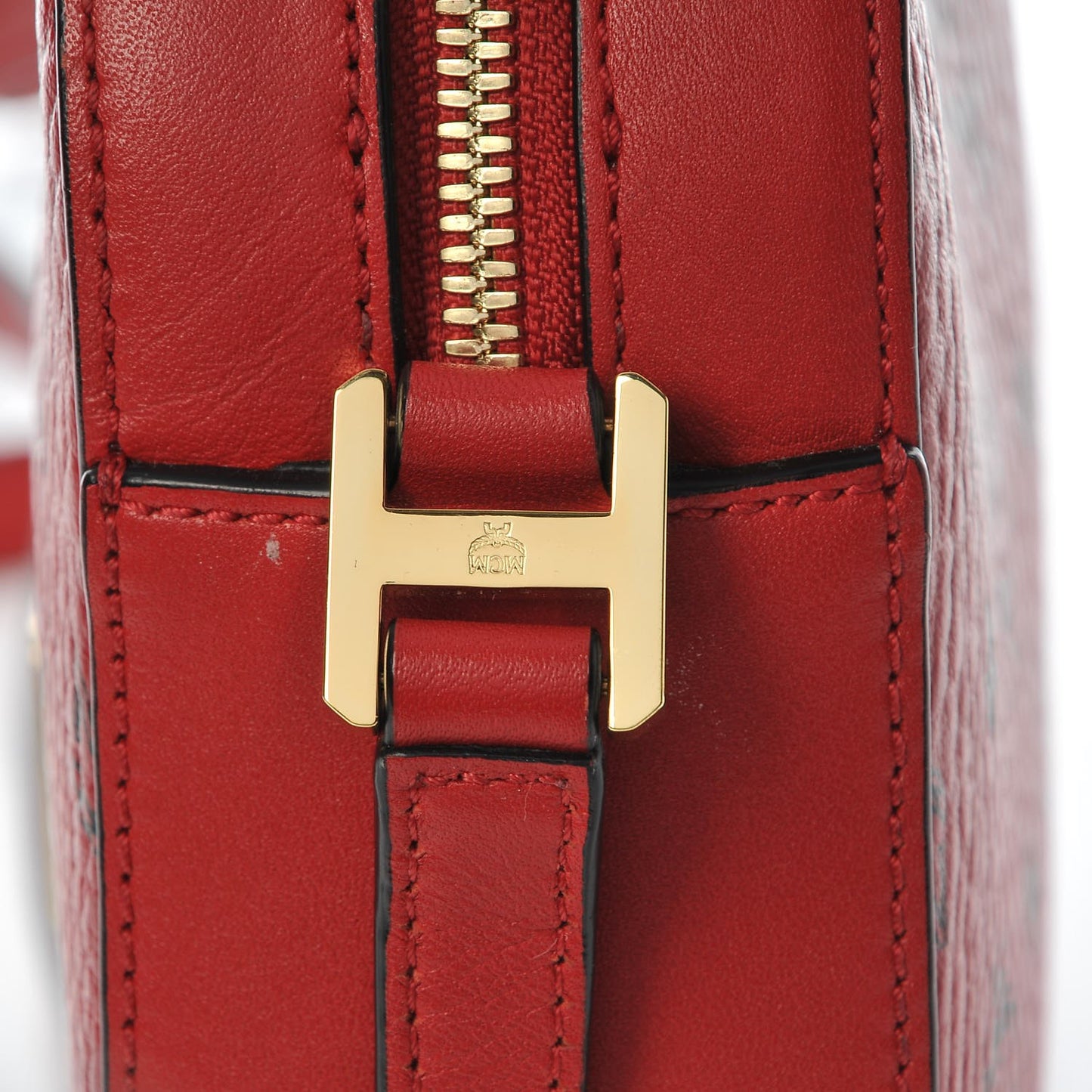 Visetos Mini Camera Crossbody Bag Red