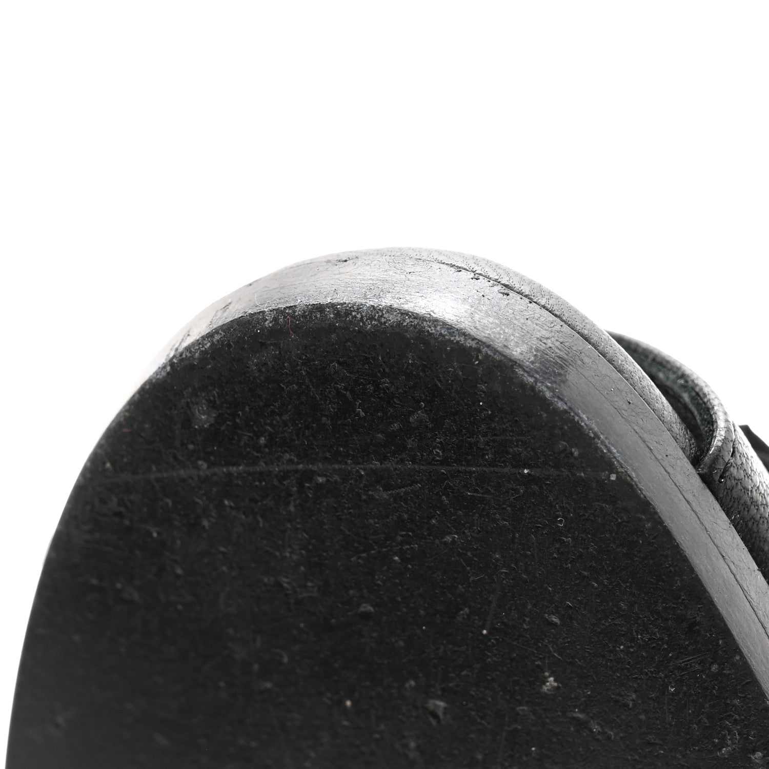 Hermes Goatskin Alesia Sandals 37.5 Black 10 of 11