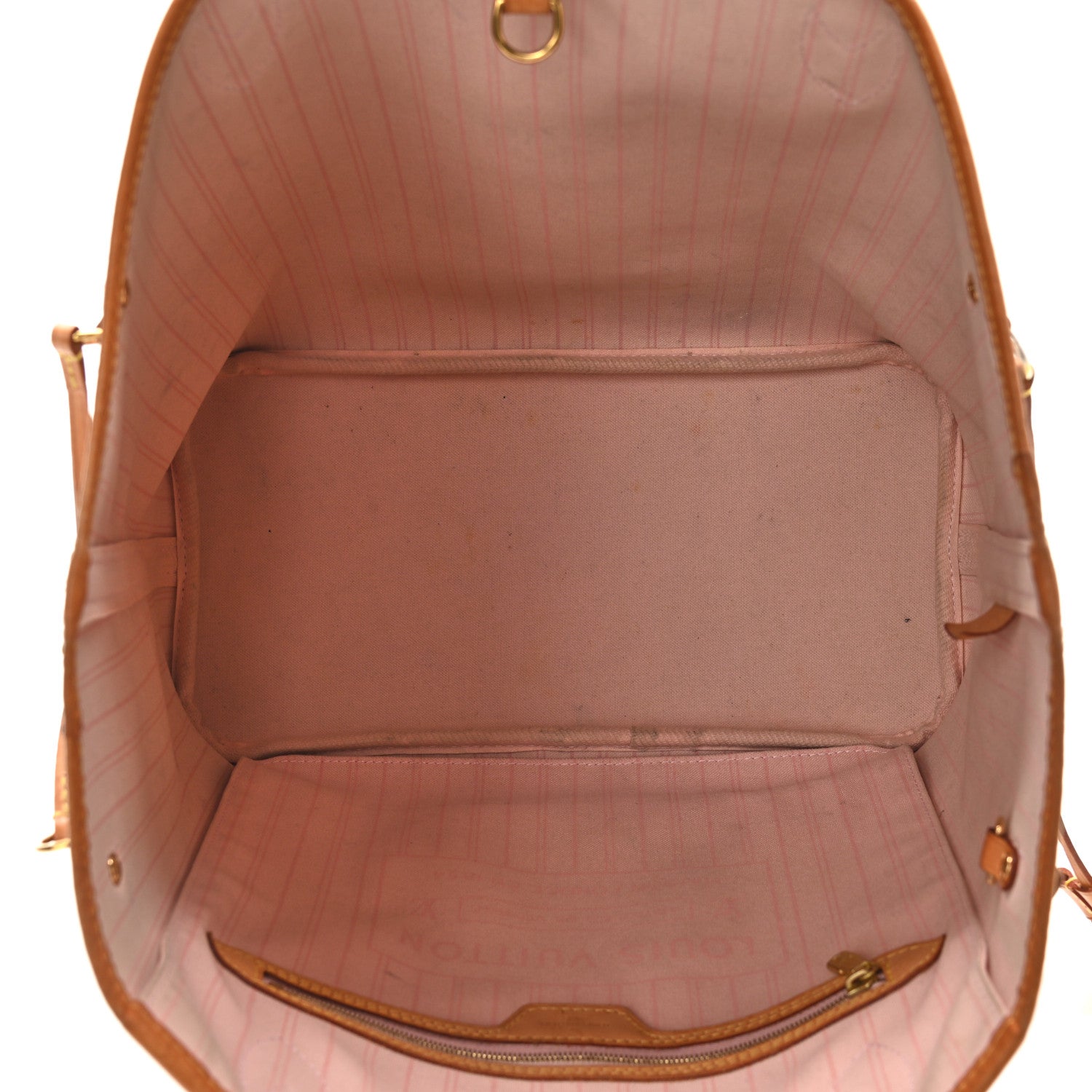 Louis Vuitton Damier Azur Neo Neverfull MM Rose Ballerine 6 of 11