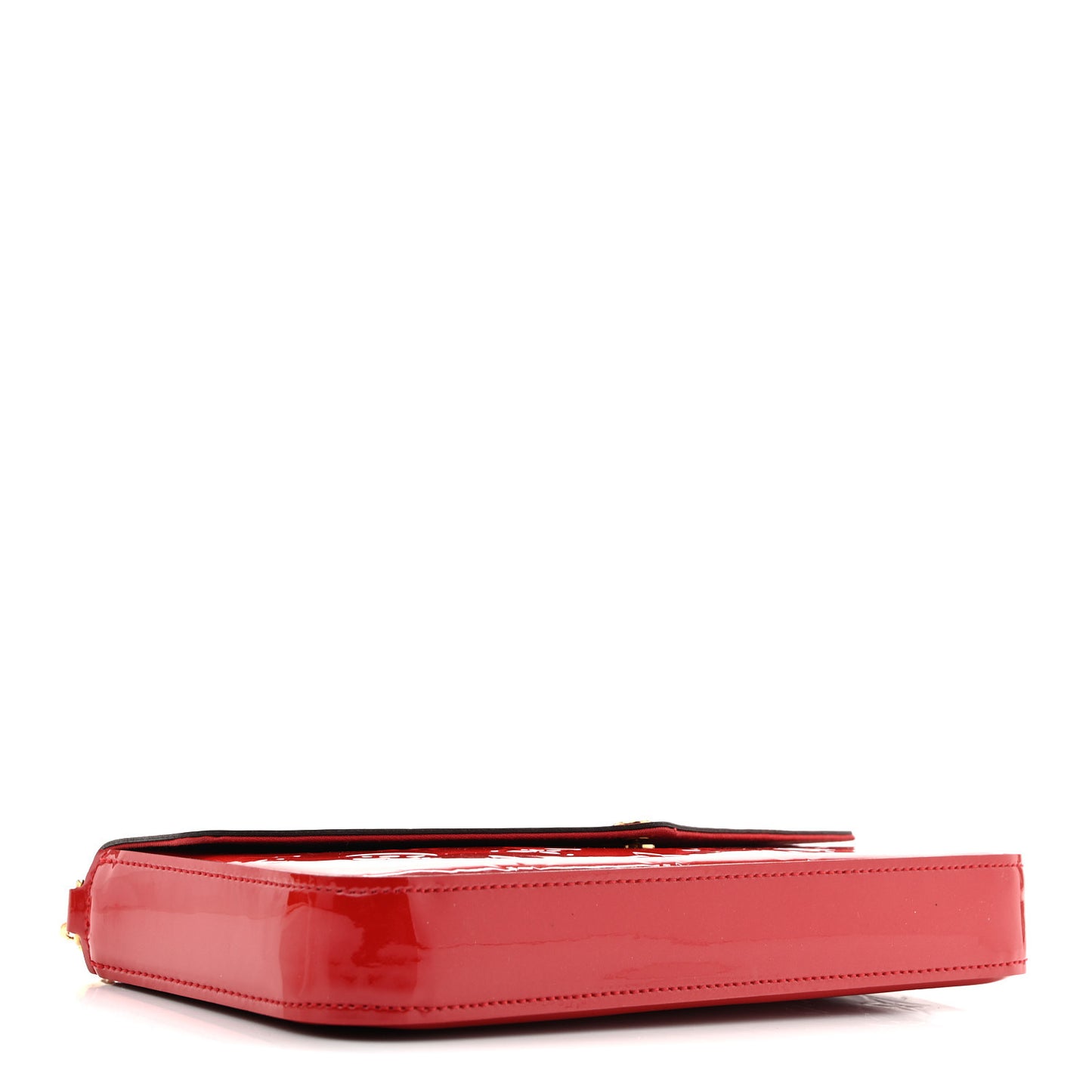 Vernis Felicie Pochette Chain Wallet Cherry