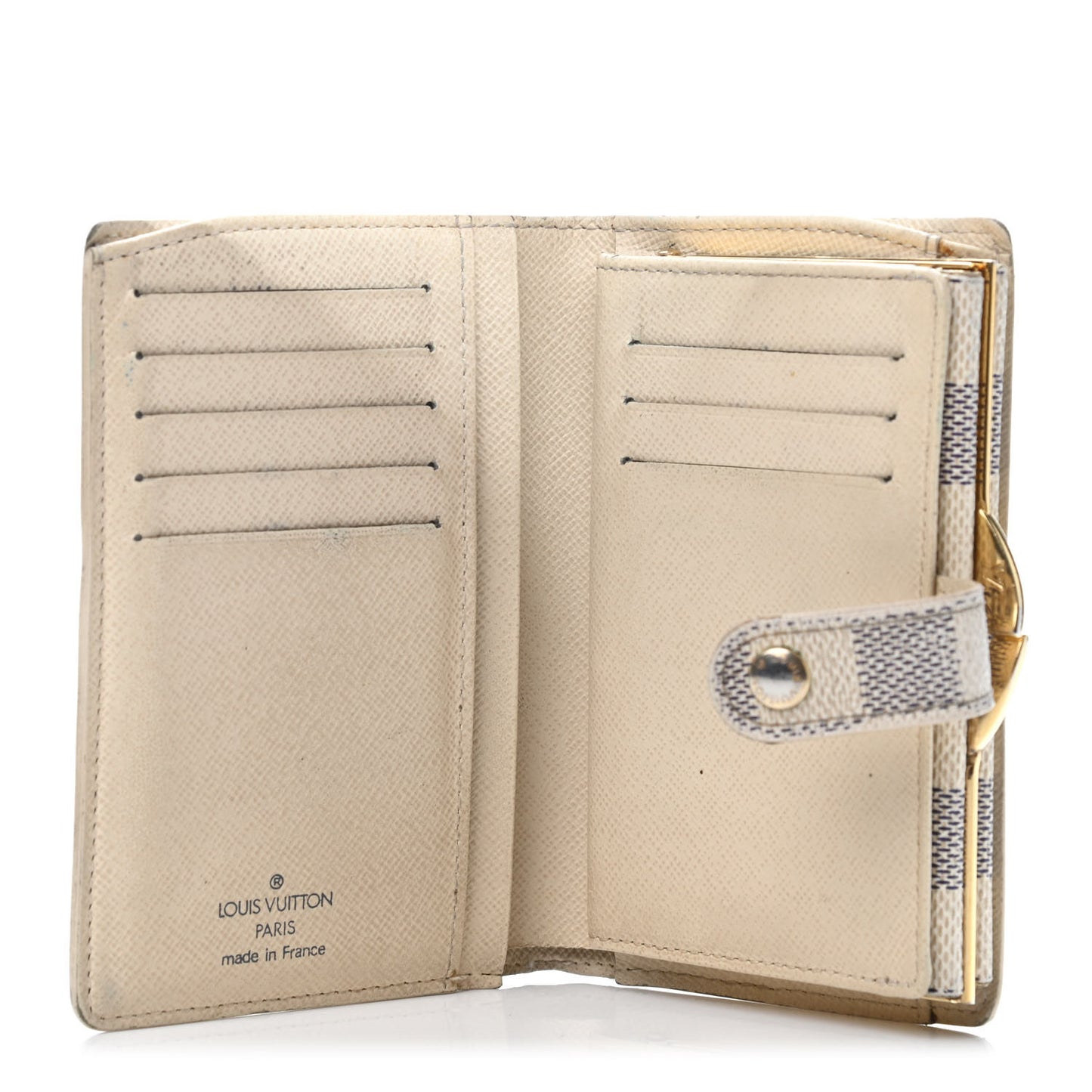 Damier Azur French Purse Wallet