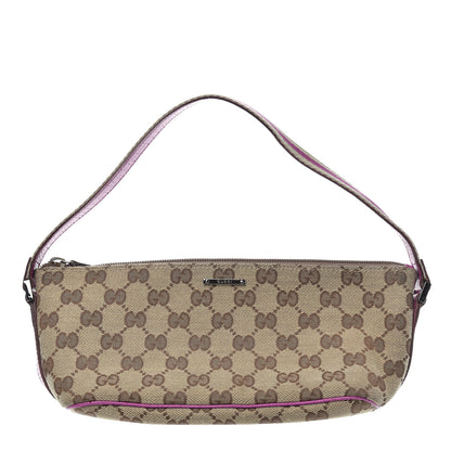 Gucci Monogram Boat Pochette Purple 1 of 9