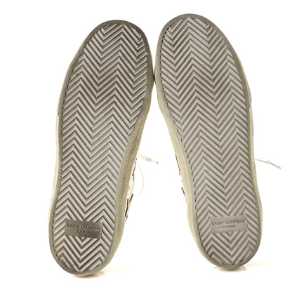 Saint Laurent Nappa Star Court Sneakers 36.5 Off White 8 of 11