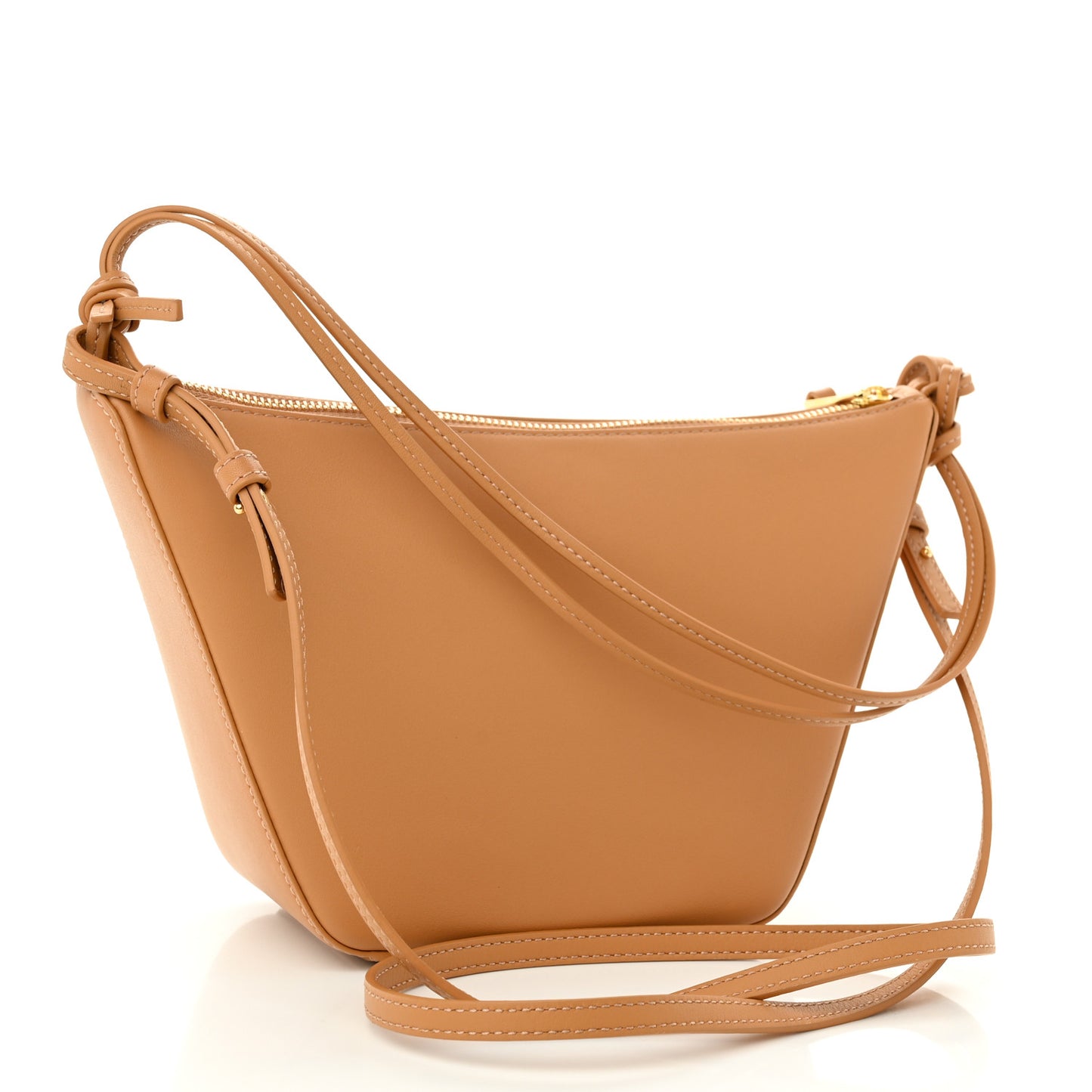 Calfskin Mini Hammock Hobo Warm Desert