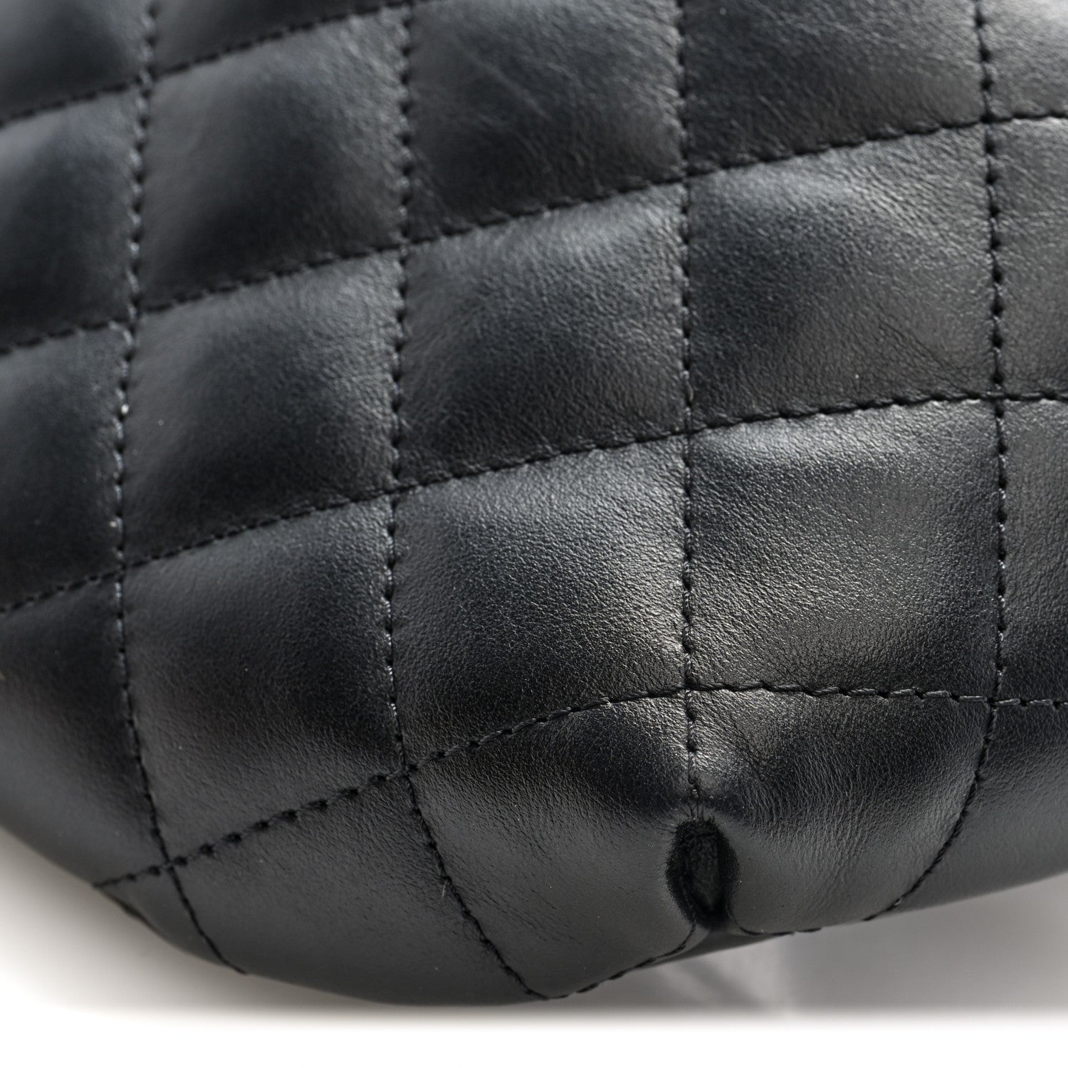 Chanel Calfskin Quilted Waist Belt Bag Black 10 of 10