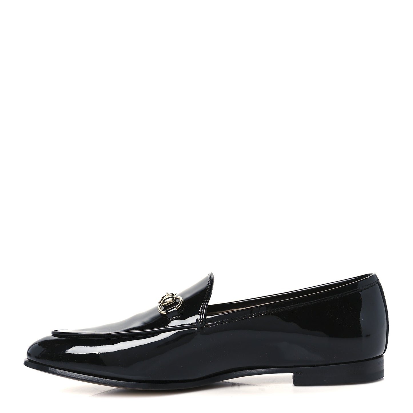 Patent Womens Jordaan Loafers 39.5 Black