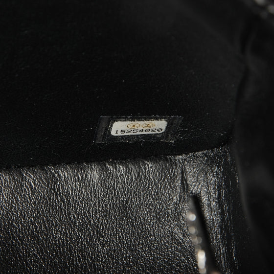 Caviar Quilted Mini Square Flap Black