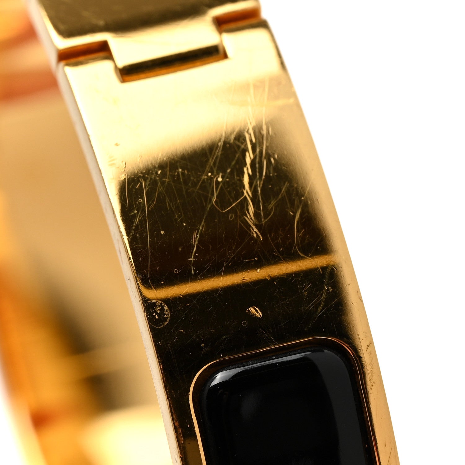 Hermes Enamel Narrow Clic Clac H Bracelet PM Black 5 of 7