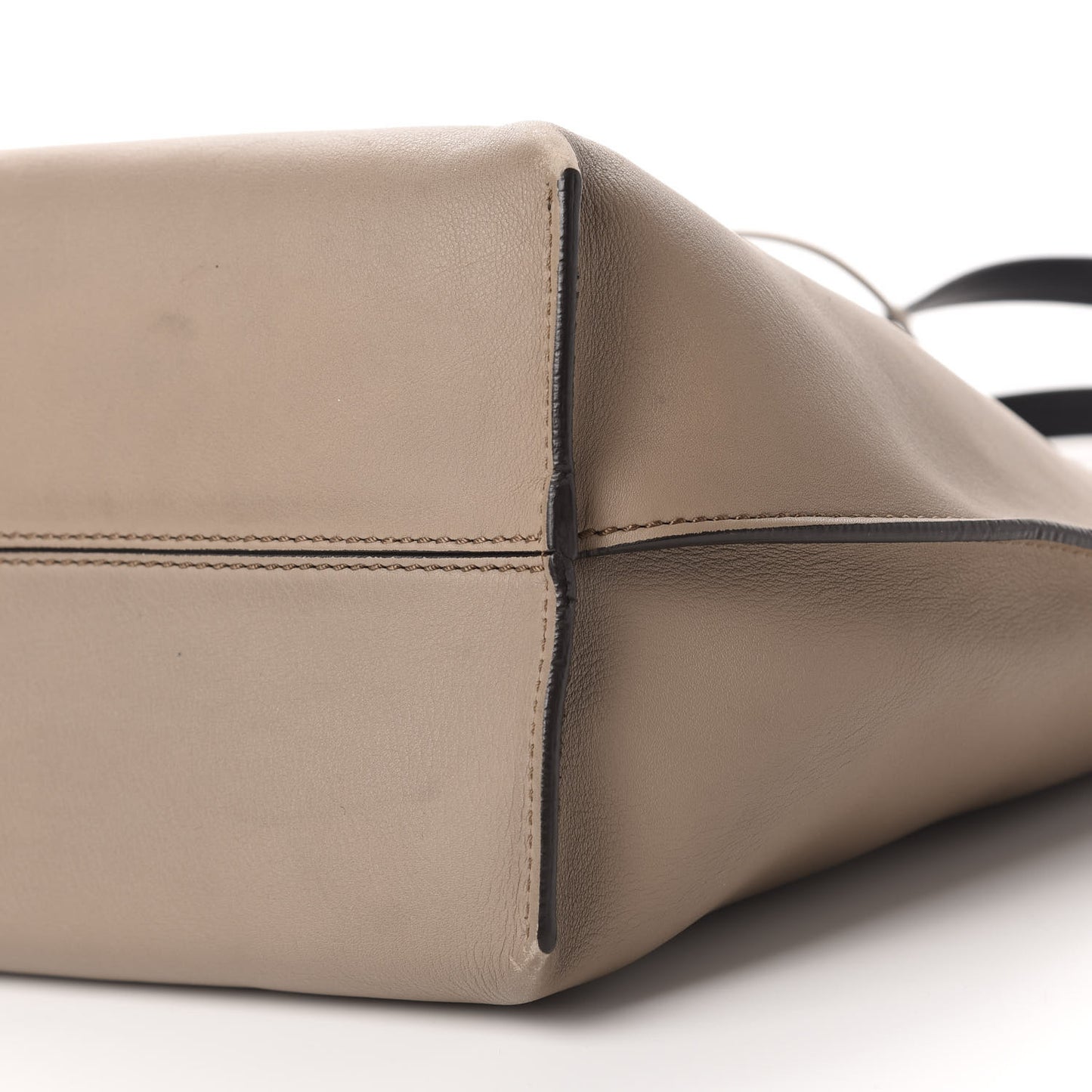 Vitello All In Shopper Tote Tortora Black