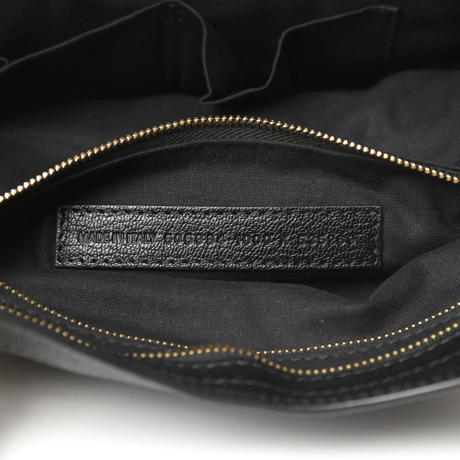 Balenciaga Chevre Gold Metallic Edge Hardware City Black 7 of 14