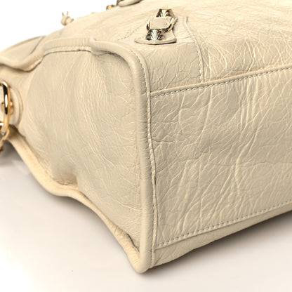 Balenciaga Agneau Giant 12 Gold Hardware City Blanc Creme Light Craie 8 of 10