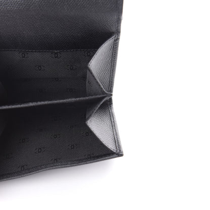 Chanel Grained Calfskin CC Button Flap Wallet Black 6 of 11