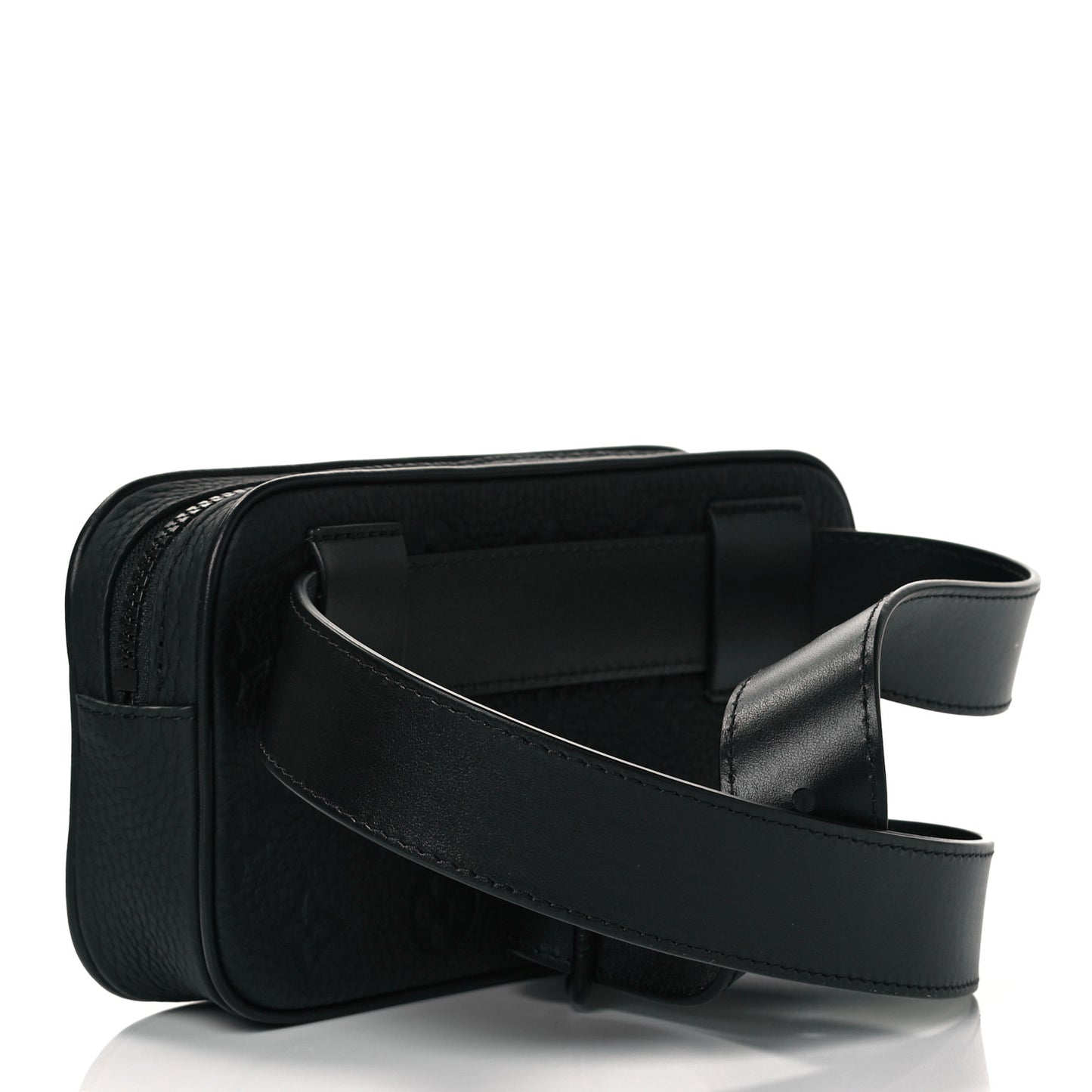 Taurillon Monogram Uniformes Solar Ray Soft Pochette Volga Belt Bag Black