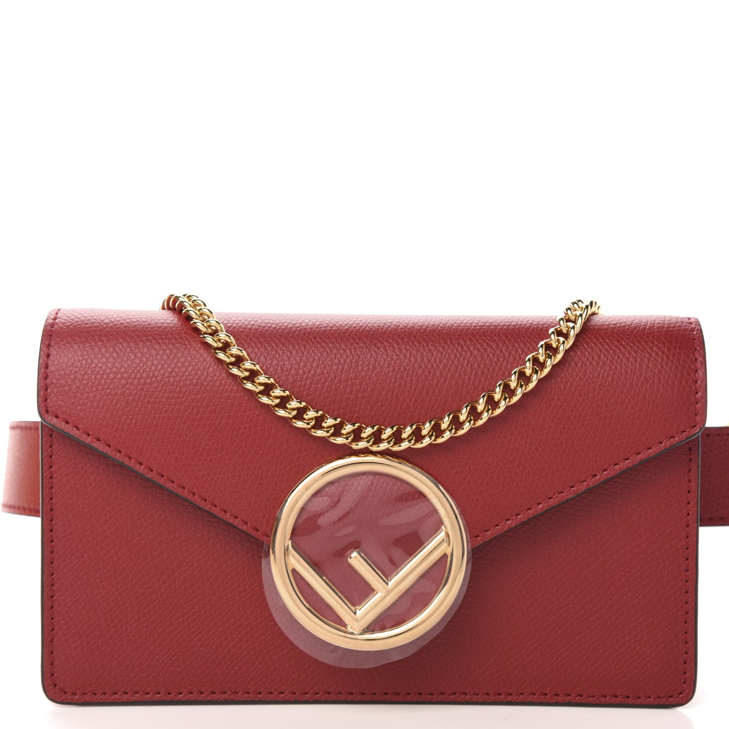 Fendi Vitello Cruise F is Fendi Envelope Belt Bag Fragola 13 of 13