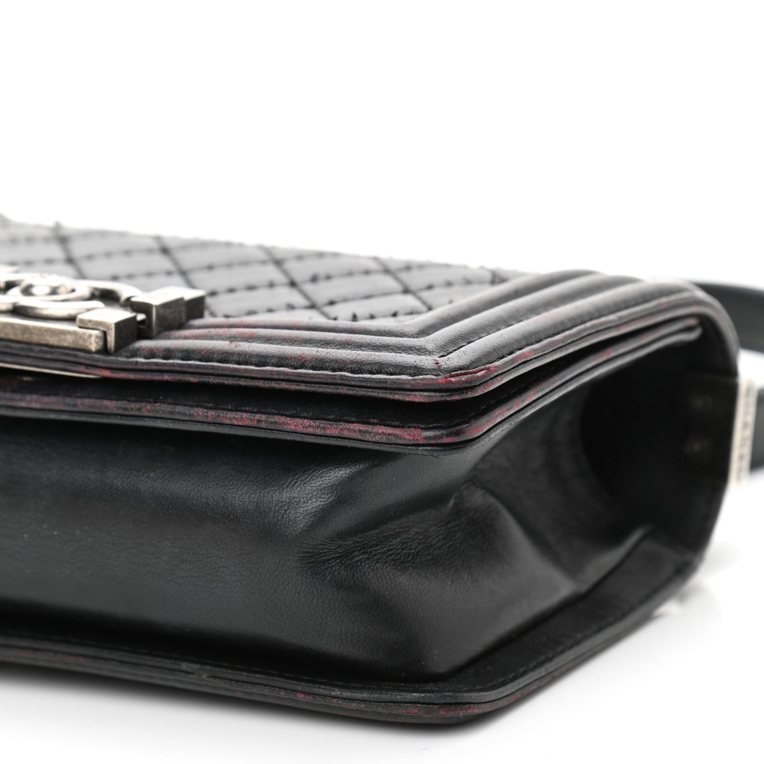 Chanel Lambskin Quilted Small Boy Flap Black 10 of 18