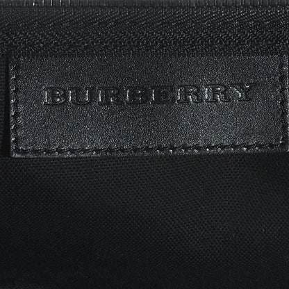 Burberry Haymarket Check Duffle Bag Black 6 of 7