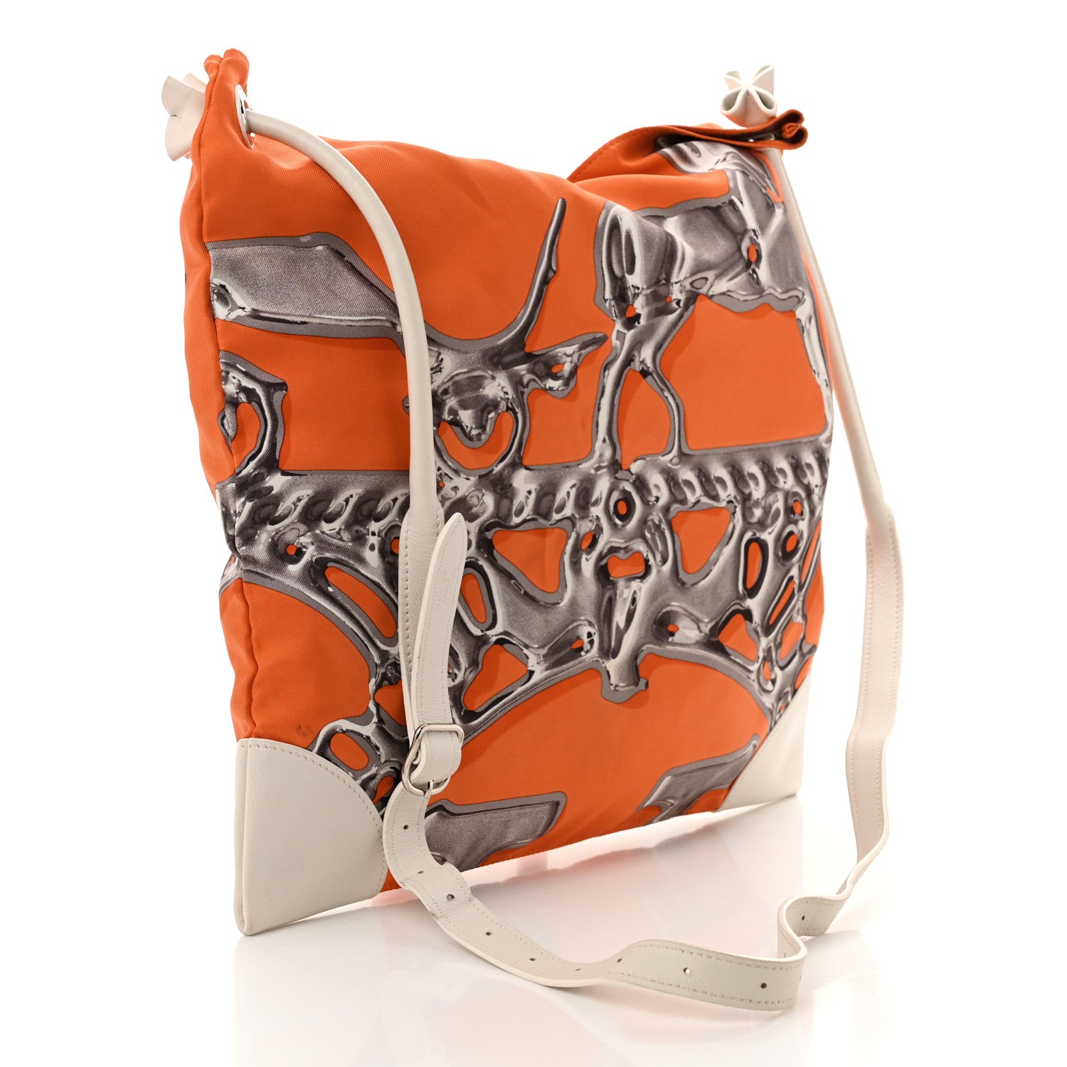 Hermes Silk Swift Vif Argent SilkyCity 33 Orange 4 of 10