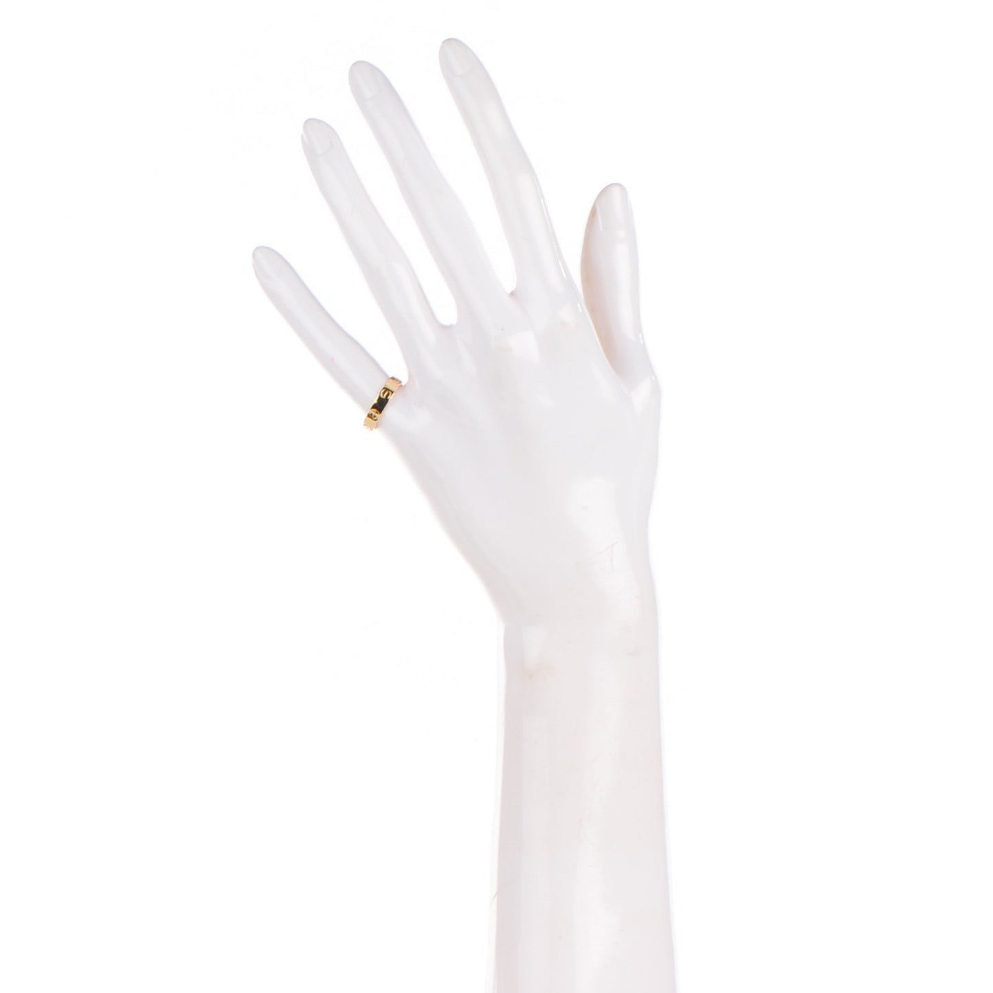 18K Yellow Gold 4mm LOVE Wedding Band Ring 47 4