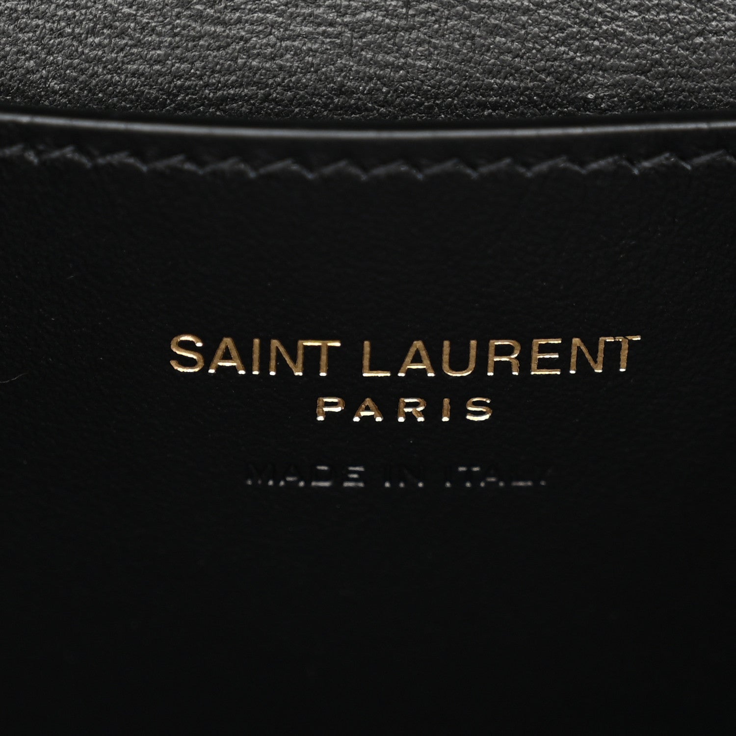 Saint Laurent Pony Hair Mini Gaby Vanity Case Black 6 of 10