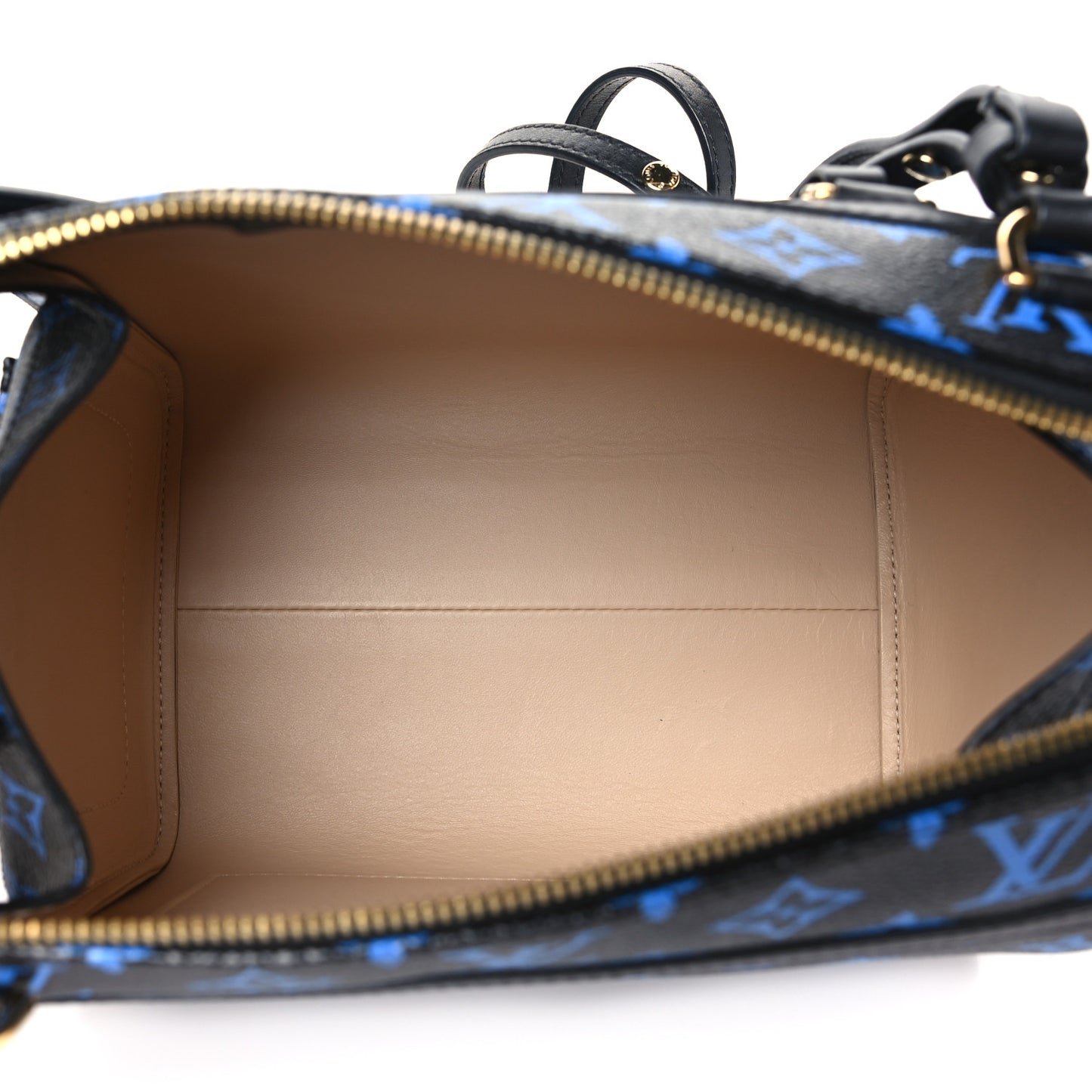Colored Monogram Speedy Amazon PM Blue Black