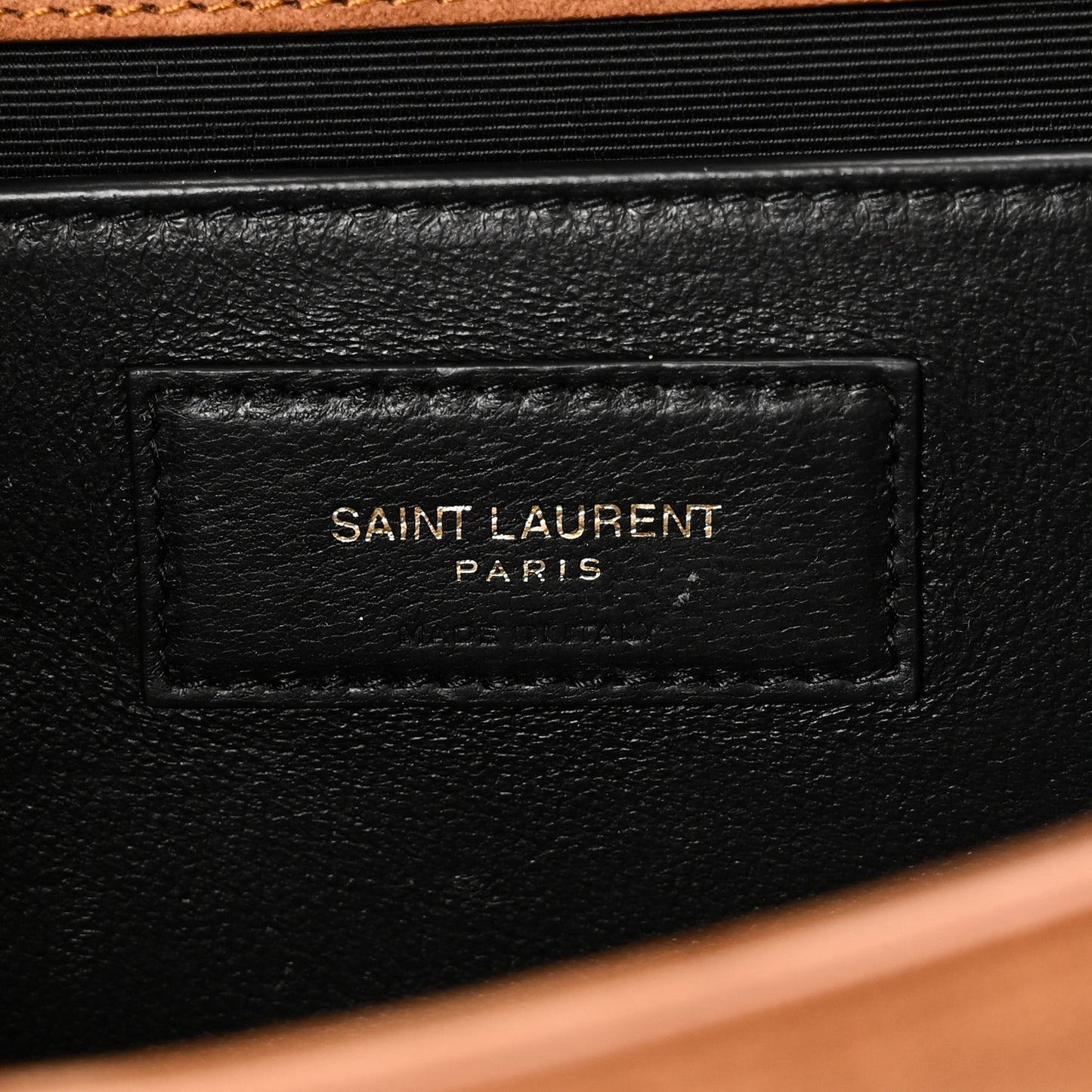 Suede Small Monogram Kate Satchel Macaron