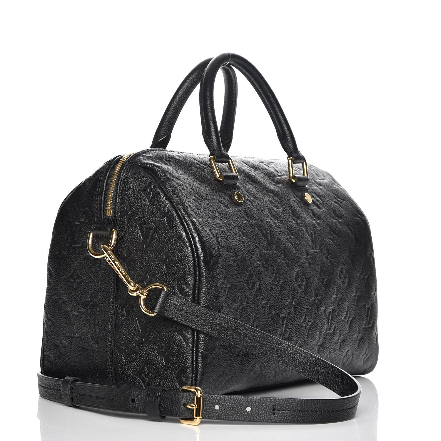 Louis Vuitton Empreinte Speedy Bandouliere 30 Black 4 of 8