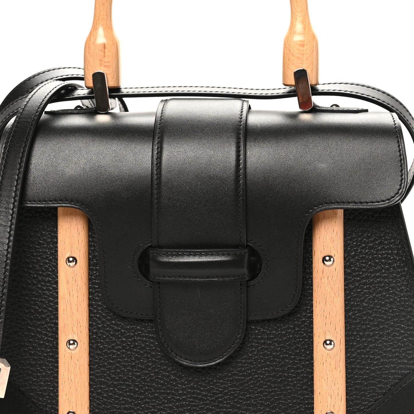 Clemency Cowhide Decize Taurillon Saigon PM Black
