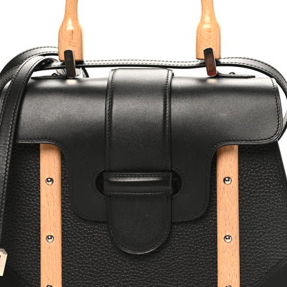 Goyard Clemency Cowhide Decize Taurillon Saigon PM Black 7 of 9