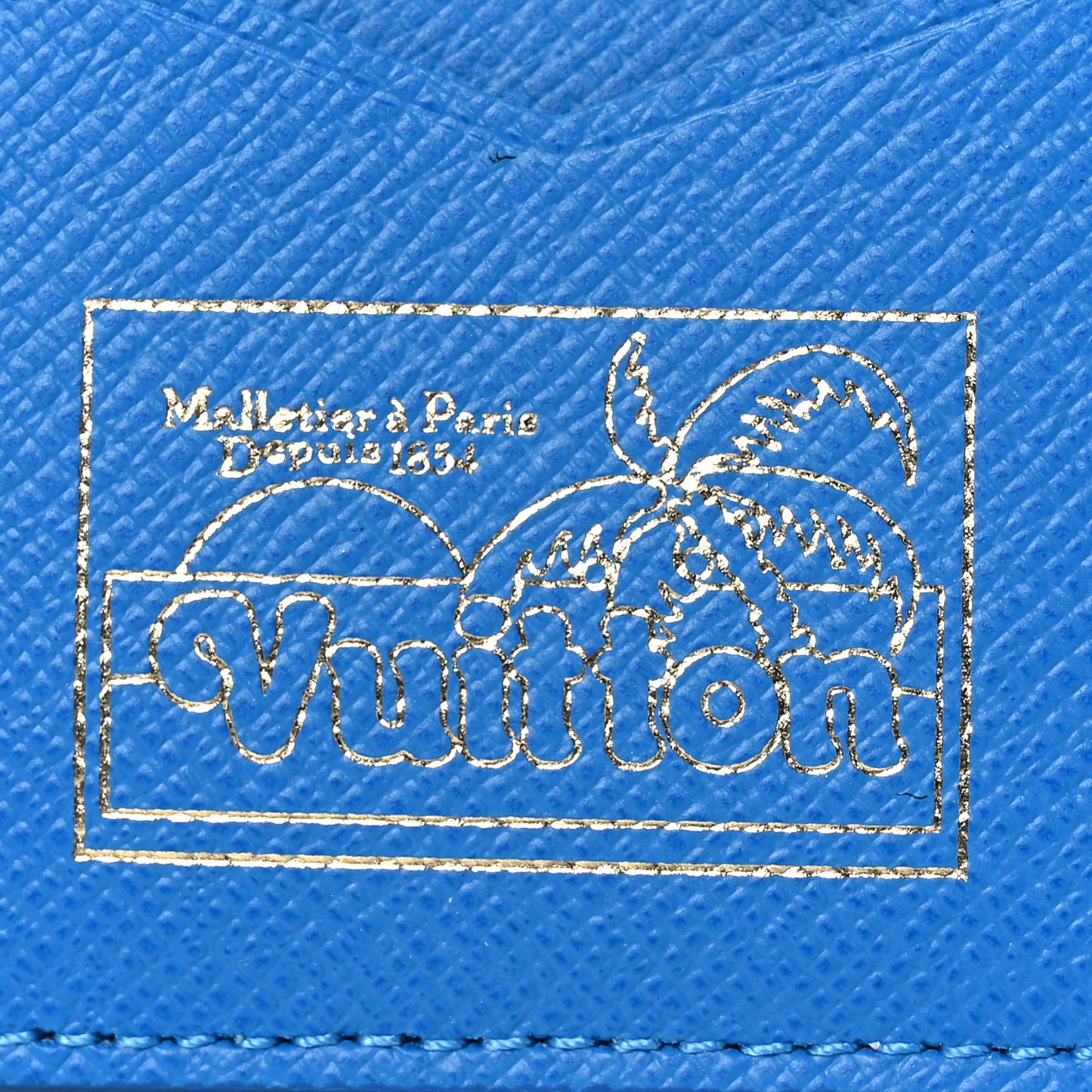 Monogram Surfin' Pocket Organizer NM Blue