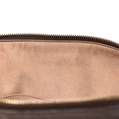 Gucci GG Supreme Monogram Web Medium Ophidia Boston Brown 9 of 11