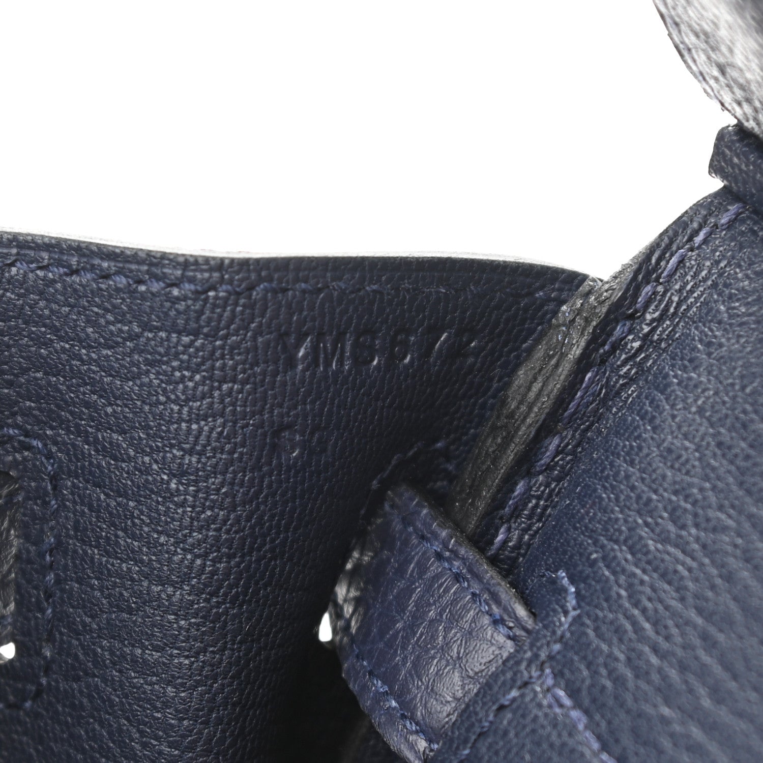 Hermes Togo Birkin 25 Bleu Nuit 7 of 11