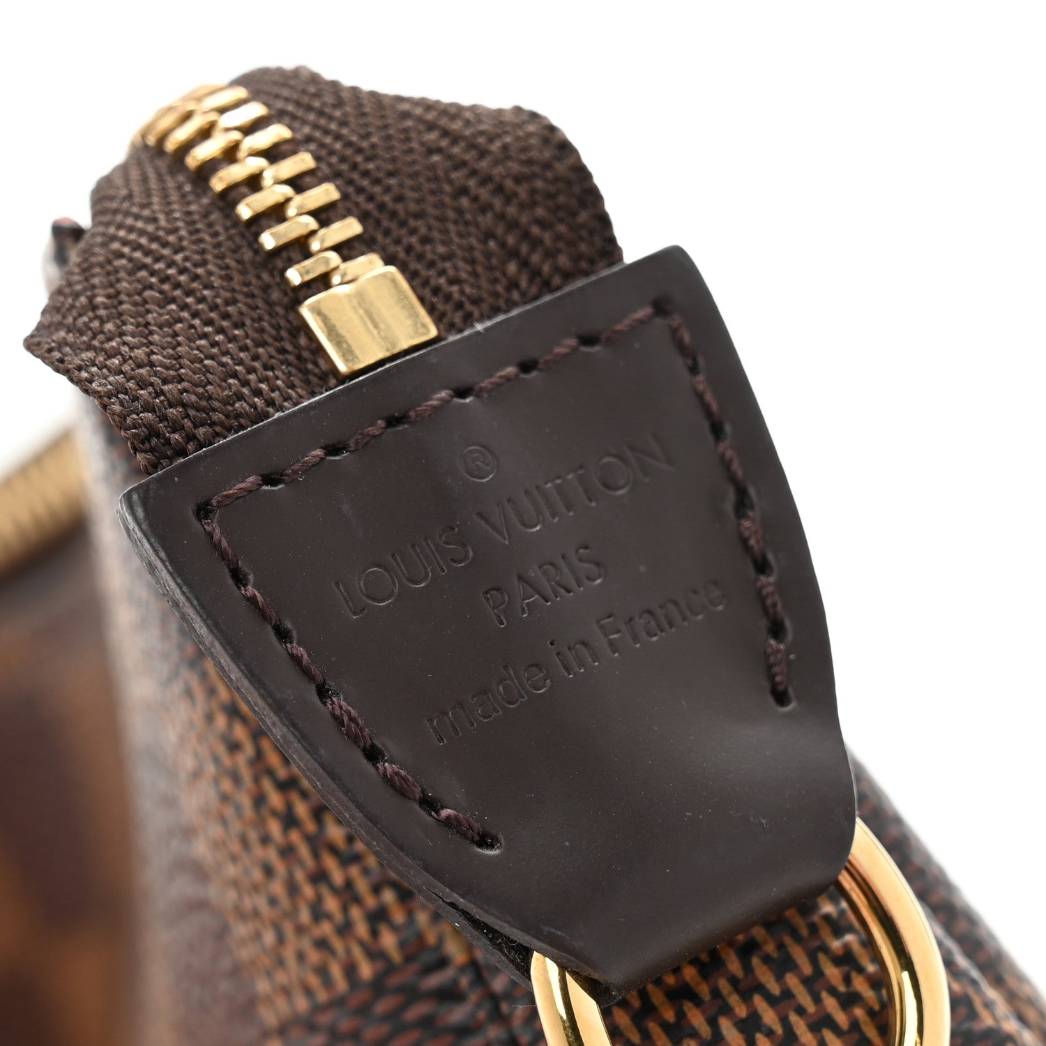 Louis Vuitton Damier Ebene Mini Pochette Accessories 6 of 8
