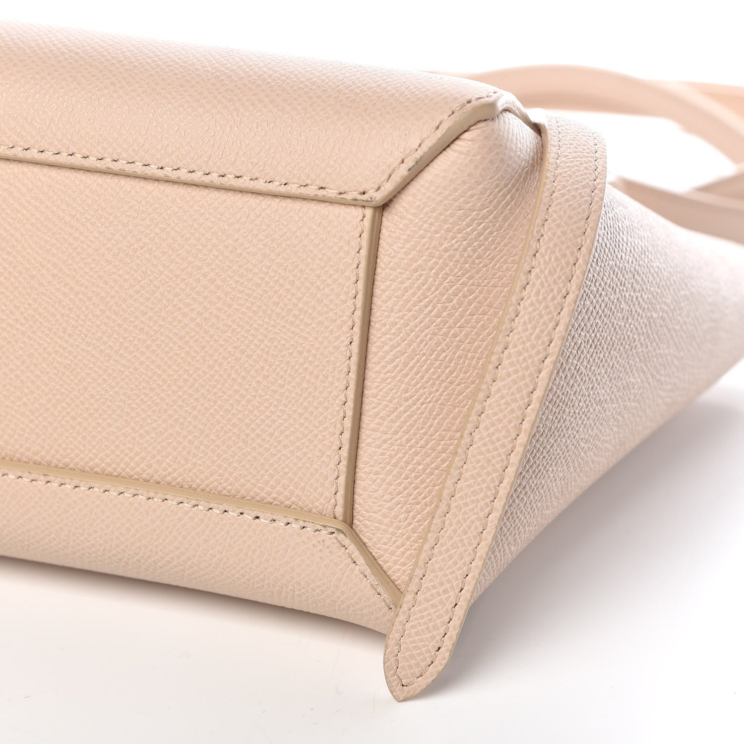 Celine Grained Calfskin Nano Belt Bag Taupe 6 of 10