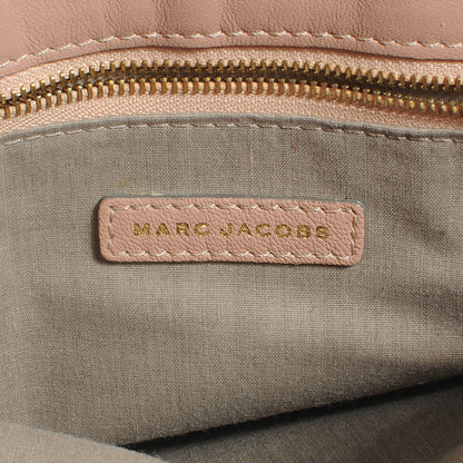 Marc Jacobs Leather Quilted The L Single Shoulder Bag Blush 6 of 8