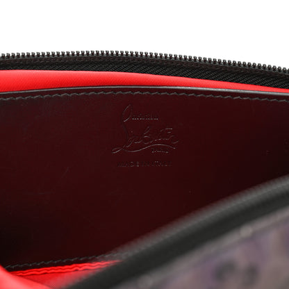 Christian Louboutin Calfskin Spiked Paris NYC Belt Bag Black Black 7 of 11