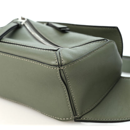 Loewe Calfskin Mini Puzzle Bumbag Dark Sage 10 of 10