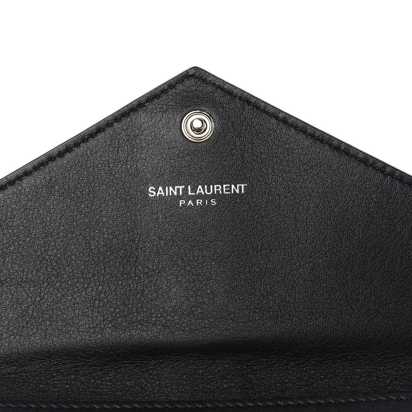 Calfskin Monogram Tri Pocket Crossbody Bag Black